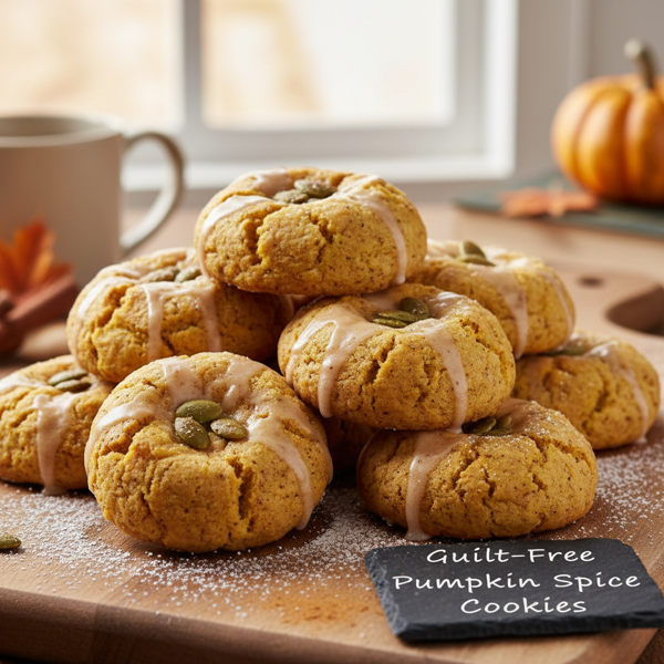 Guilt-Free Pumpkin Spice Cookies recipe