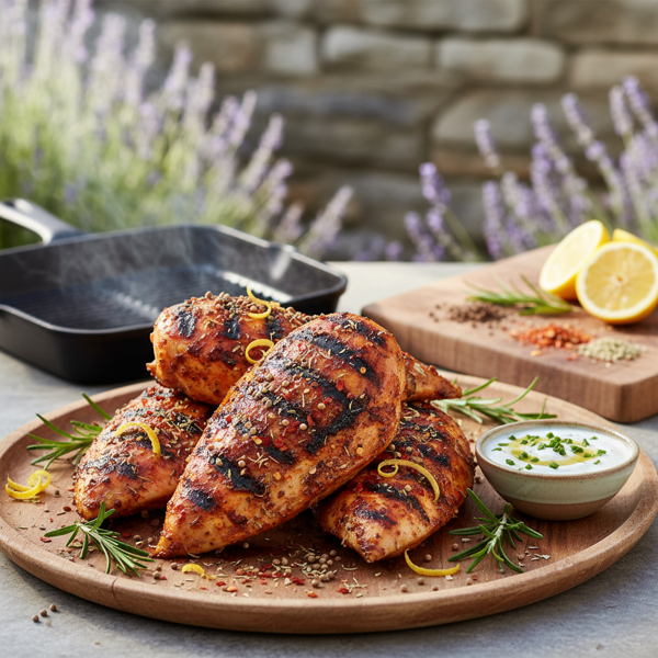 Hammersmith Farm's Flavorful Spiced Grilled Chicken recipe
