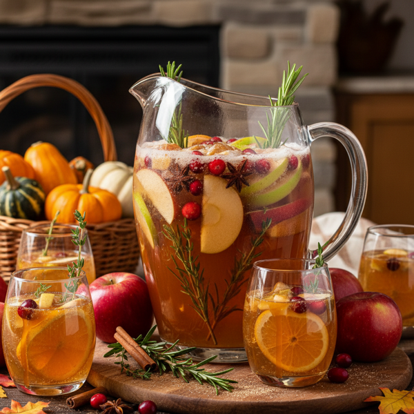 Harvest Apple Cider Sangria recipe