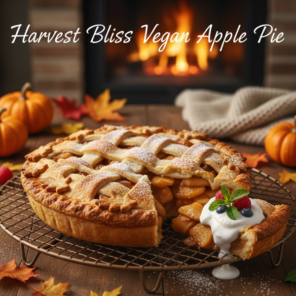 Harvest Bliss Vegan Apple Pie recipe