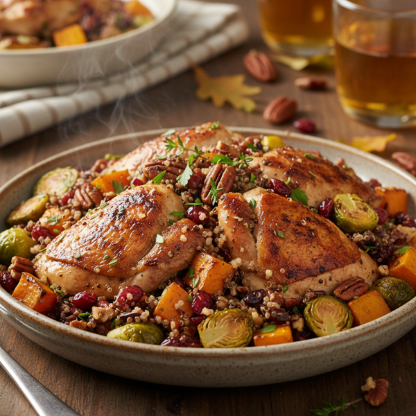 Harvest Chicken and Wild Rice Medley recipe