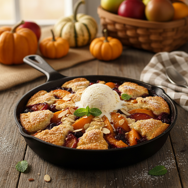 Harvest Fruit Cobbler Delight recipe
