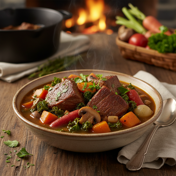 Harvest Vegetable Beef Stew recipe