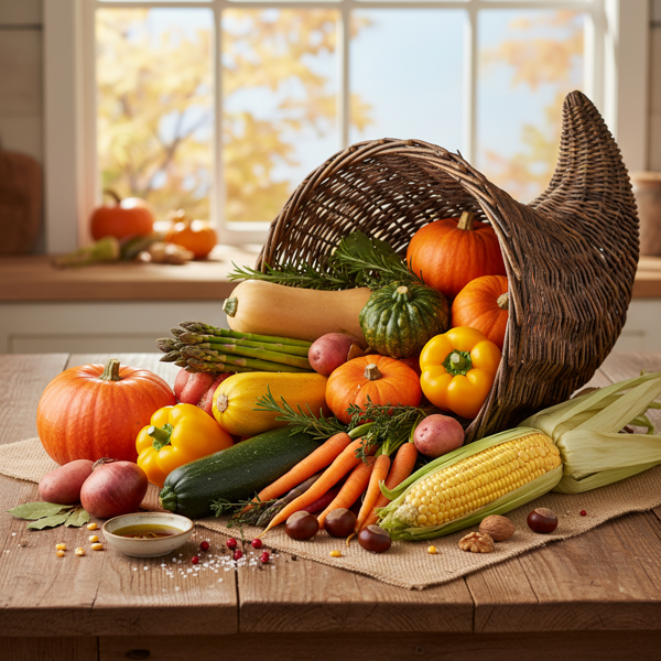 Harvest Vegetable Cornucopia recipe