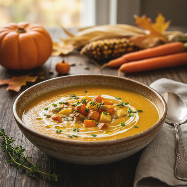 Harvest Vegetable Cream Soup recipe