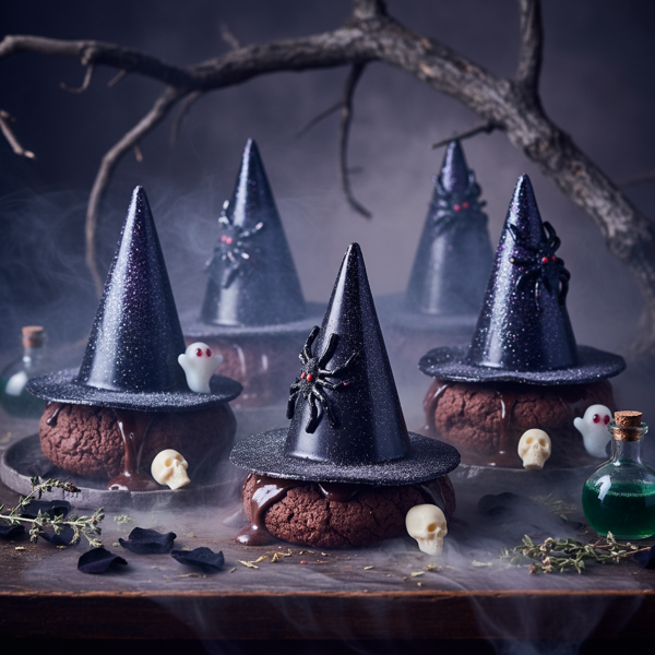 Haunting Chocolate Witch Hats recipe