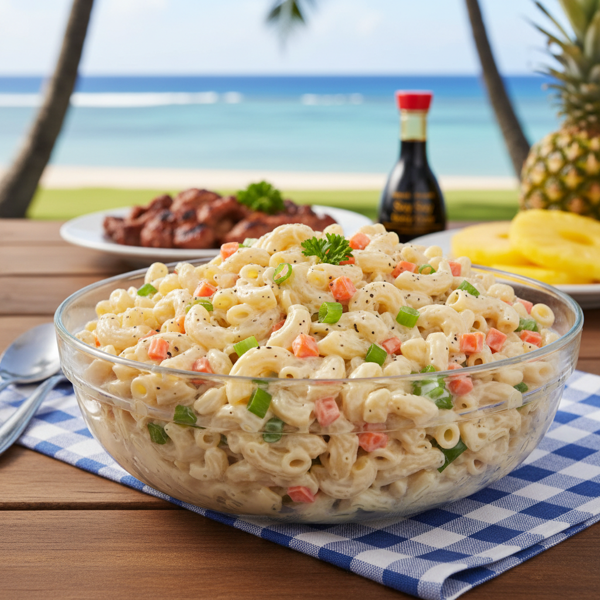Hawaiian-Style Macaroni Salad recipe