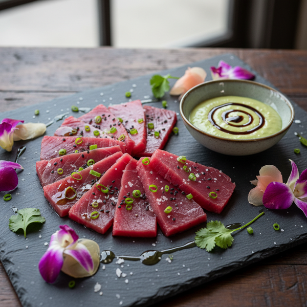Hawaiian Ahi Tuna Sashimi recipe