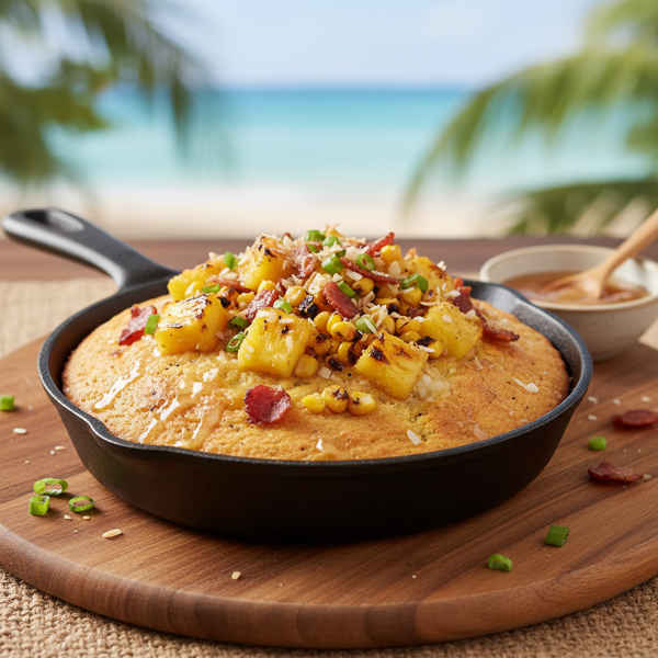 Hawaiian Butter Cornbread Delight recipe