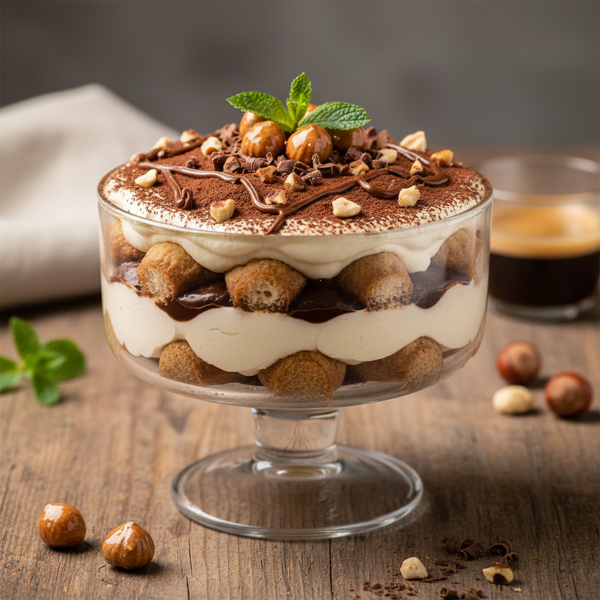 Hazelnut Delight Tiramisu recipe