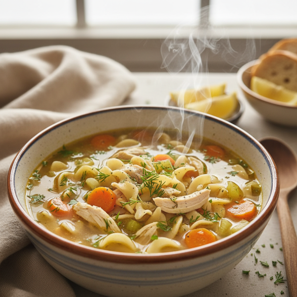 Healing Chicken Noodle Soup recipe