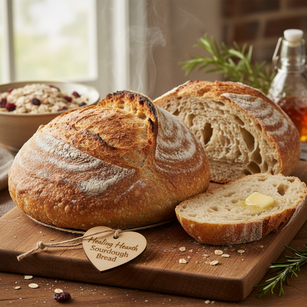 Healing Hearth Sourdough Bread recipe