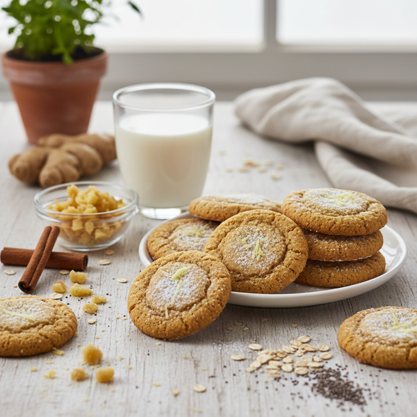 Healthier Gingersnap Delights recipe