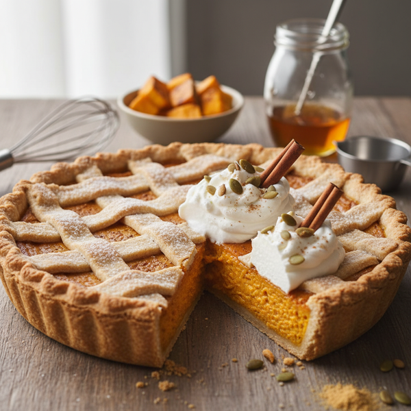 Healthier Sugar-Free Pumpkin Pie recipe