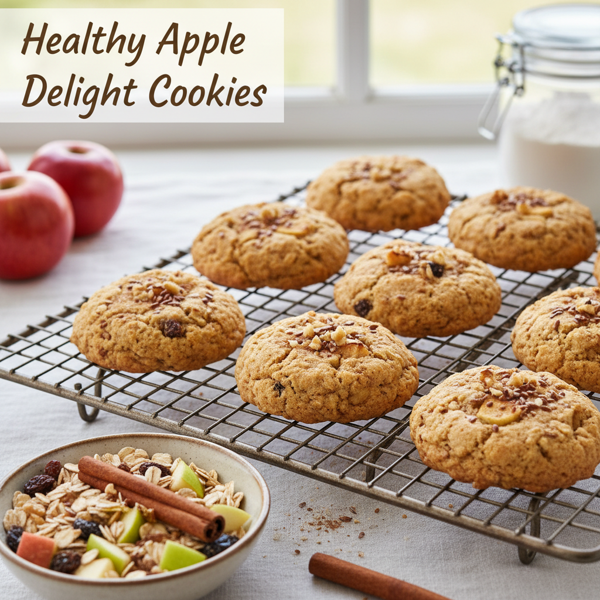 Healthy Apple Delight Cookies recipe