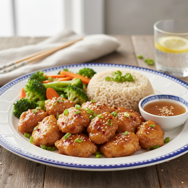Healthy General Tso's Chicken recipe