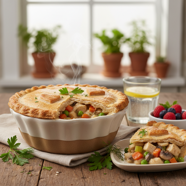 Healthy Heart Chicken Pot Pie recipe