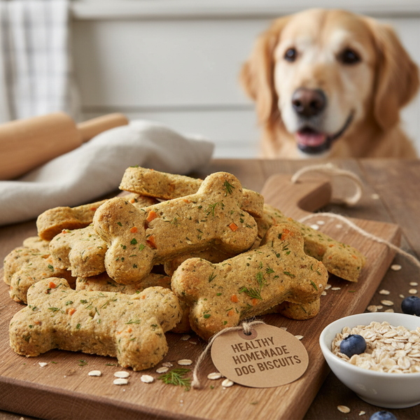 Healthy Homemade Dog Biscuits recipe