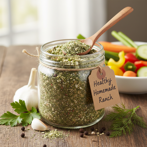 Healthy Homemade Ranch Seasoning Mix recipe