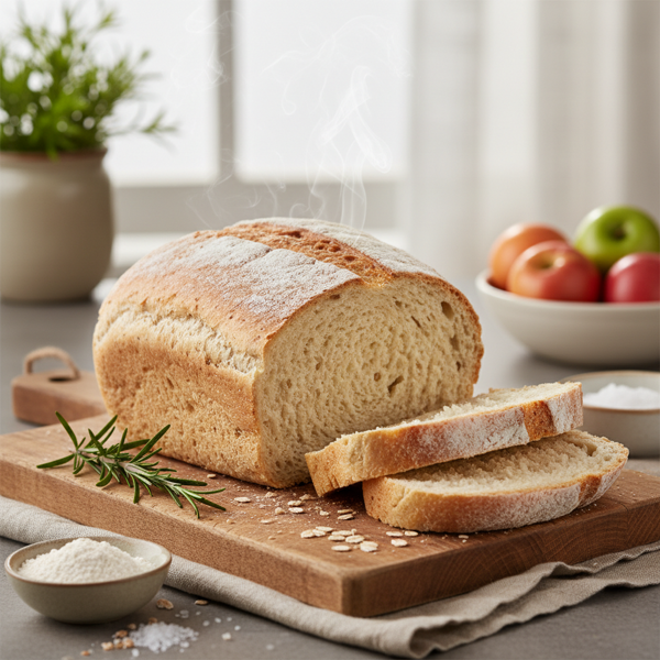 Healthy Homemade White Bread recipe