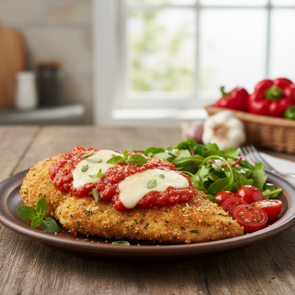 Healthy Italian Chicken Parmesan recipe
