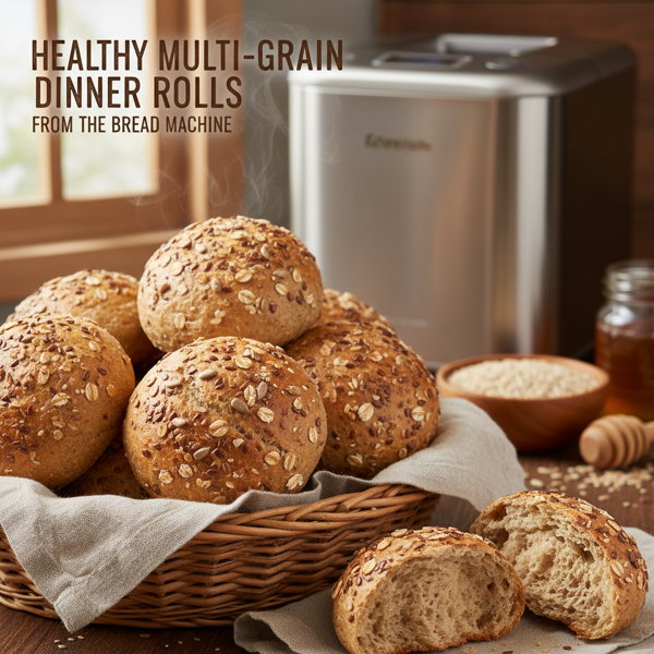 Healthy Multi-Grain Dinner Rolls from the Bread Machine recipe