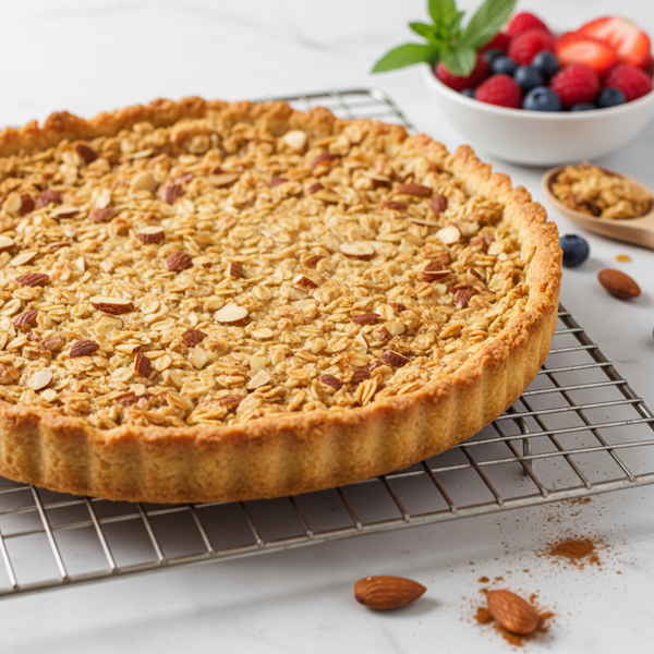 Healthy Oat and Almond Crust recipe