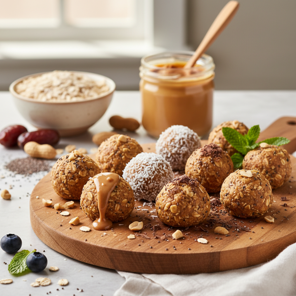 Healthy Peanut Butter Energy Bites recipe