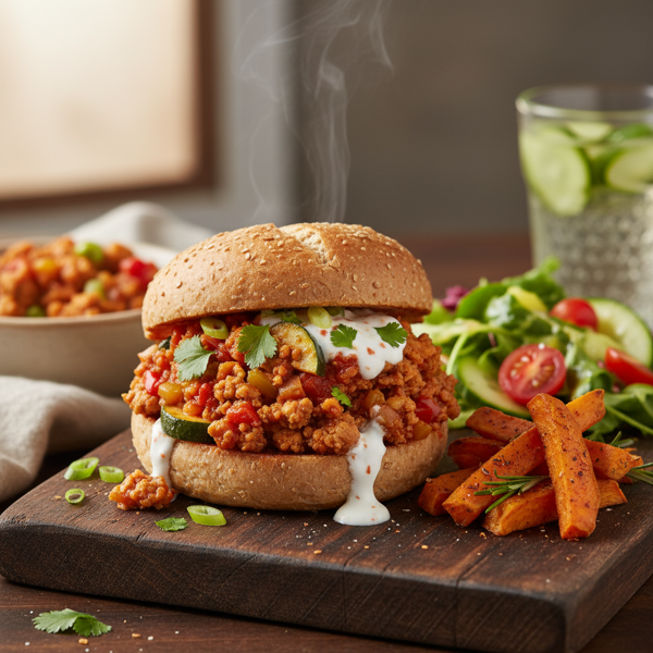 Healthy Turkey Sloppy Joes Delight recipe