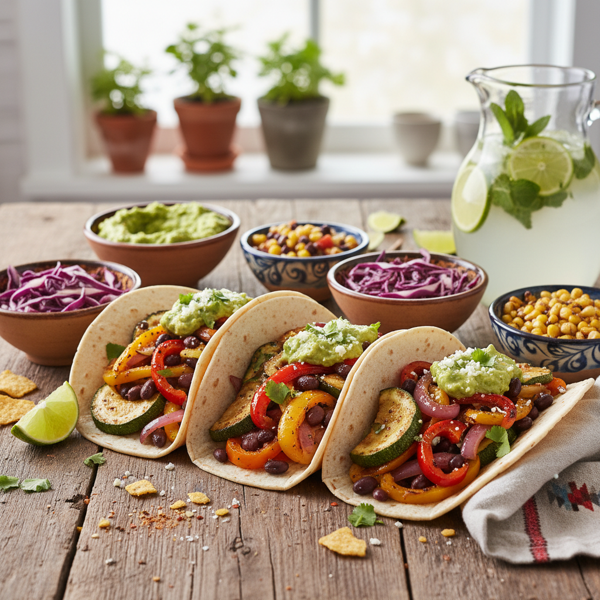 Healthy Veggie Taco Fiesta recipe