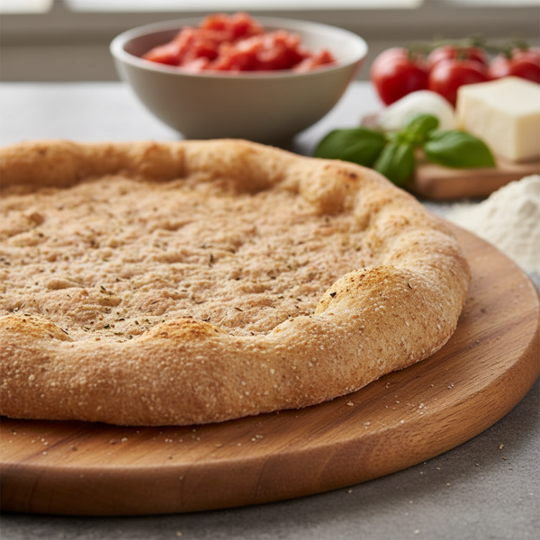 Healthy Whole Wheat Pizza Crust recipe