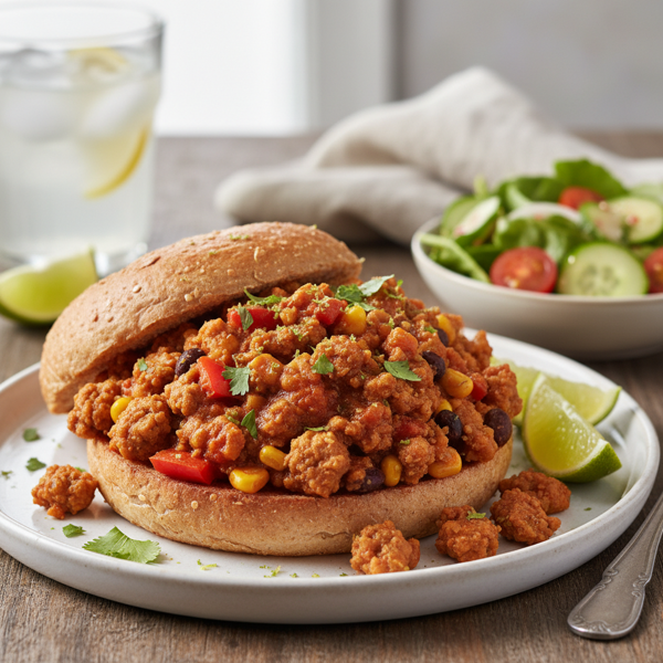 Healthy Zesty Turkey Sloppy Joes recipe