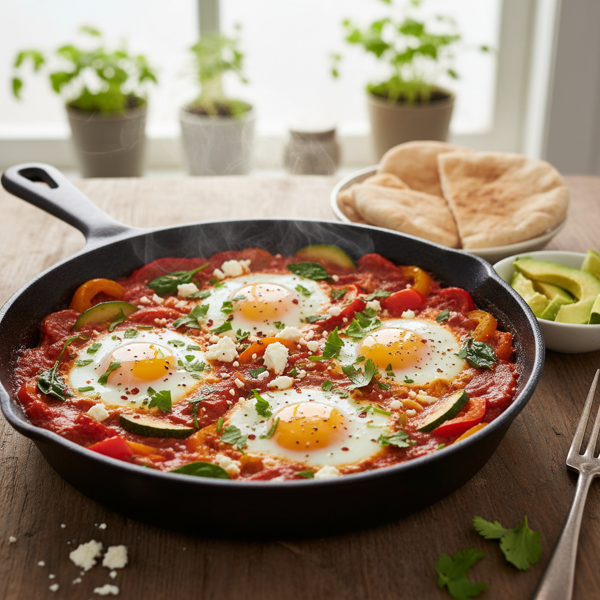 Heart-Healthy Shakshouka Delight recipe
