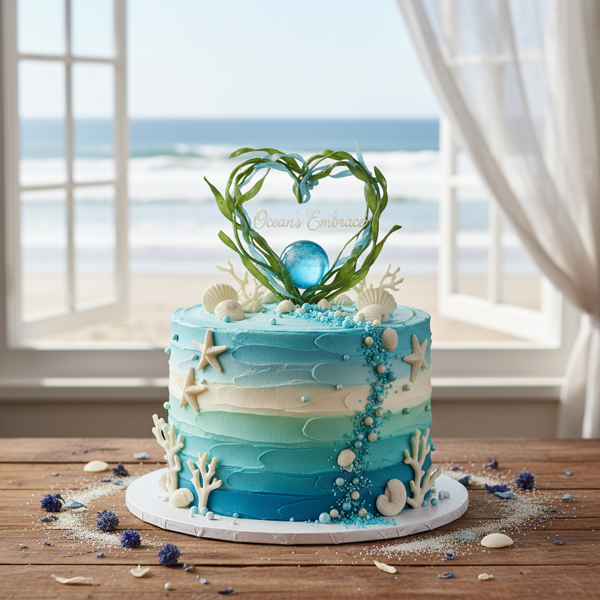 Heartfelt Ocean Breeze Cake recipe