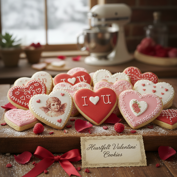 Heartfelt Valentine Cookies recipe