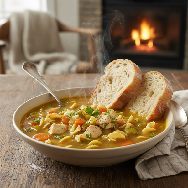 Heartwarming Chicken Comfort Soup recipe