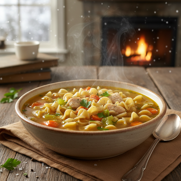 Heartwarming Chicken Noodle Soup recipe