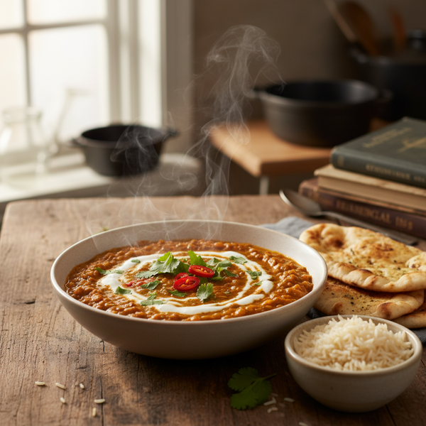 Heartwarming Curried Lentil Delight recipe