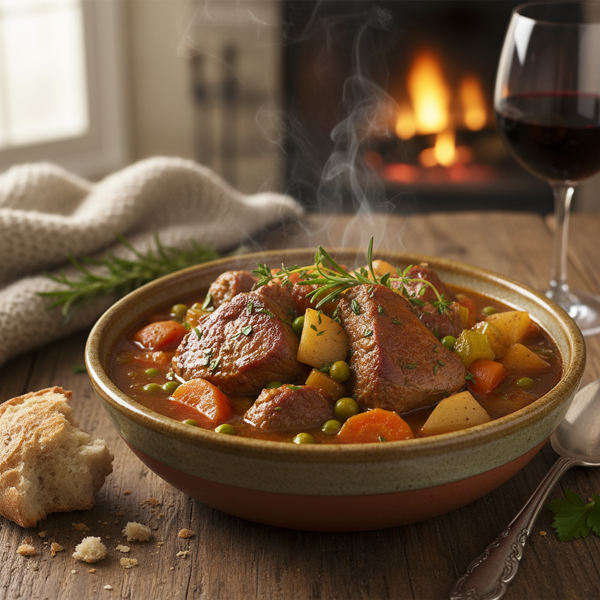 Heartwarming Lamb & Veggie Delight Stew recipe