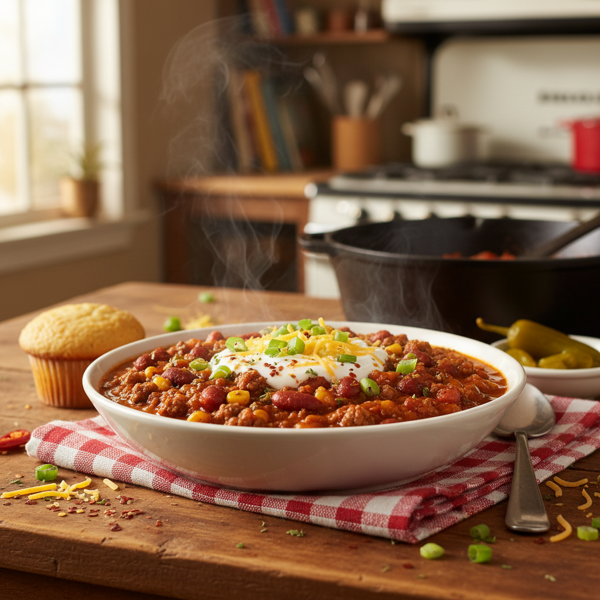 Heartwarming Midwest Chili recipe