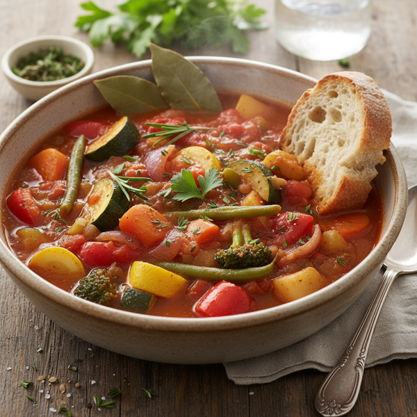 Hearty 8 Vegetable Medley Stew recipe