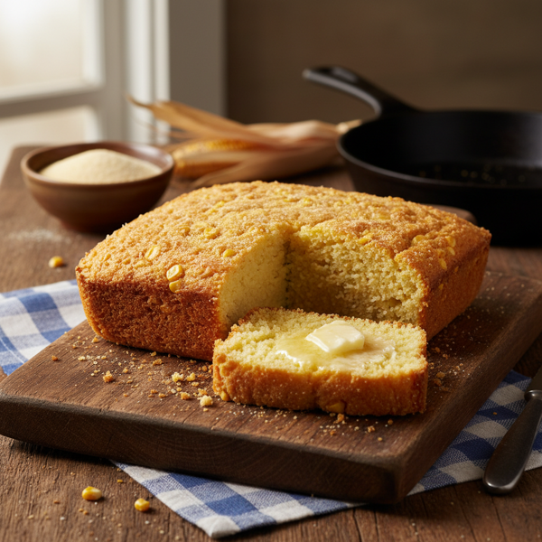Hearty Amish Cornbread recipe