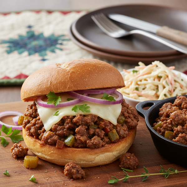 Hearty Amish Sloppy Joes recipe