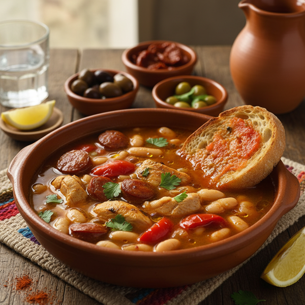 Hearty Andalusian Party Soup recipe