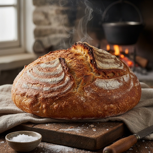 Hearty Artisan Hearth Bread recipe