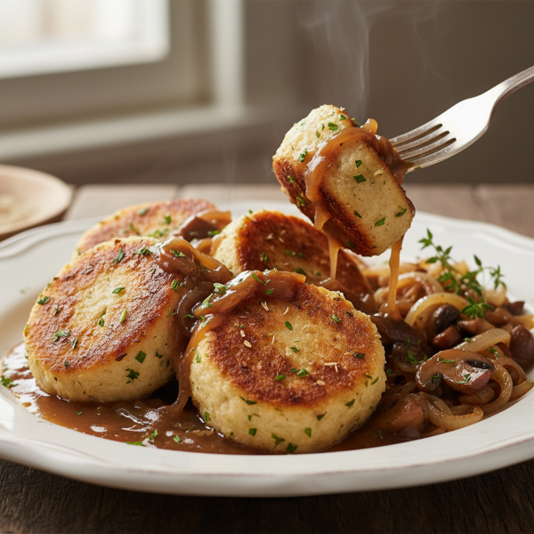 Hearty Austrian Bread Dumplings recipe