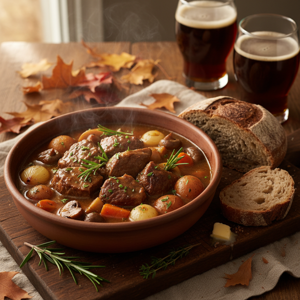 Hearty Autumn Beer Beef Stew recipe