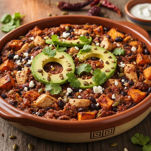 Hearty Aztec Protein Bake recipe