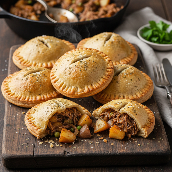 Hearty Beef & Potato Hand Pies recipe