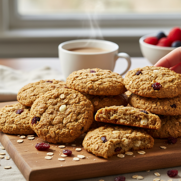 Hearty Bran Breakfast Cookies recipe
